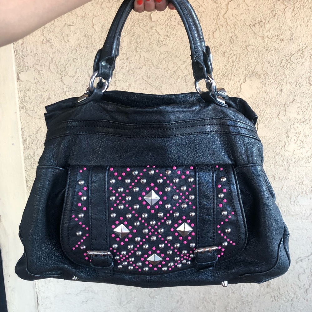 Betsey Johnson studded purse